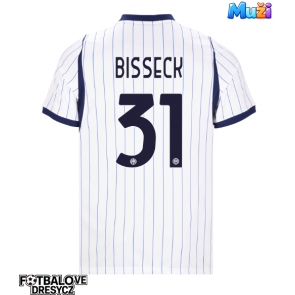 Inter Milan Yann Bisseck #31 Venkovní Dres 2026-27 Krátký Rukáv